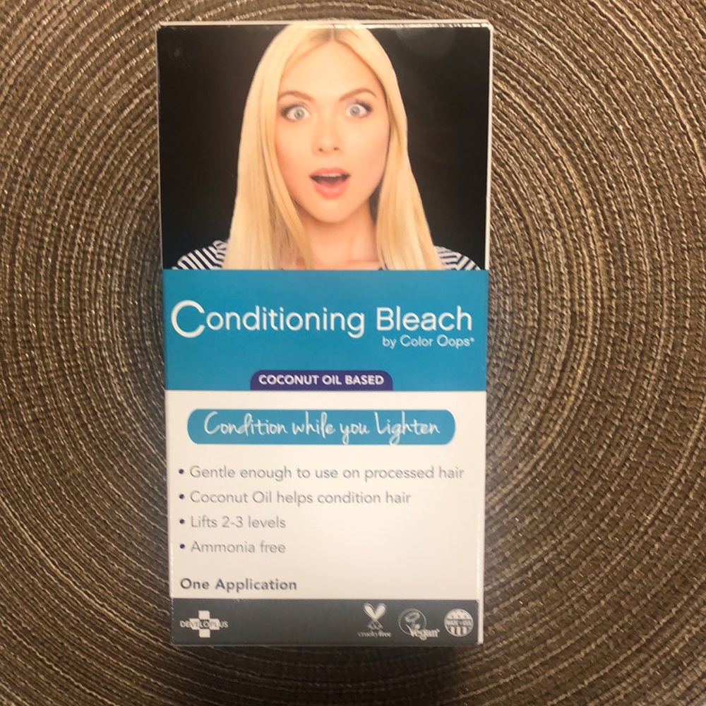 Color Oops Conditioning Bleach Coconut Oil Based